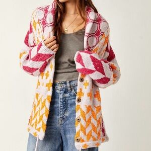 Free people optimistic cardi